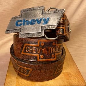 NWOT Chevy Trucks limited edition vintage leather
